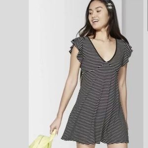 Wild Fable striped skater dress NWT